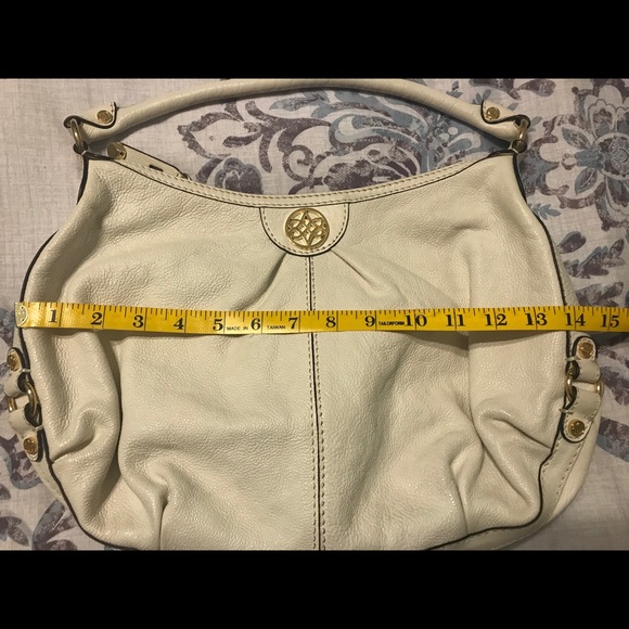 Vintage Antonio Melani White Leather Bag - Picture 7 of 8